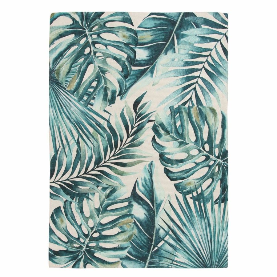 Rugs & Doormats * | New Threads (E443) Tracey Boyd Elevate Palm Leaf Indoor & Outdoor Accent Rug, 2 4