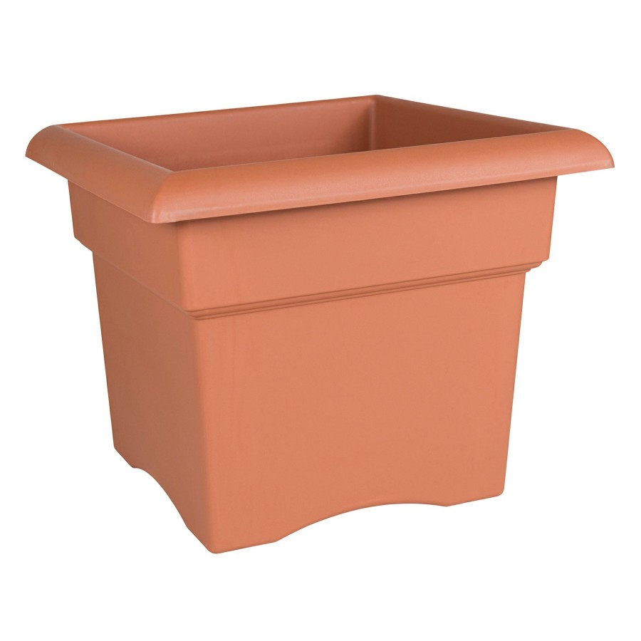 Pots & Planters * | Discount Veranda Terracotta Deck Box Planter, 18 14