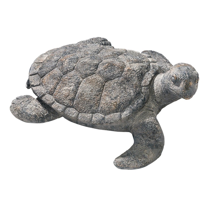 Outdoor Deacutecor * | Typical Style Ty Pennington Outdoor Sea Turtle Figurine, 23