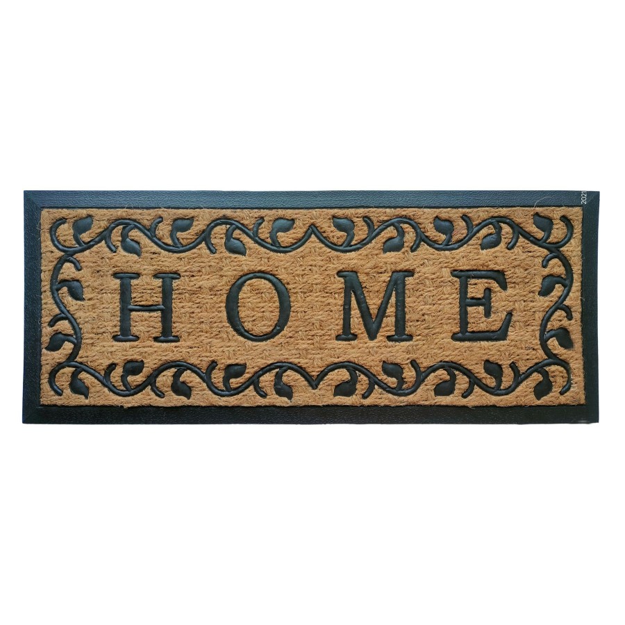 Rugs & Doormats * | Premium Mansion Home Bordered Coir Mat, 14 36