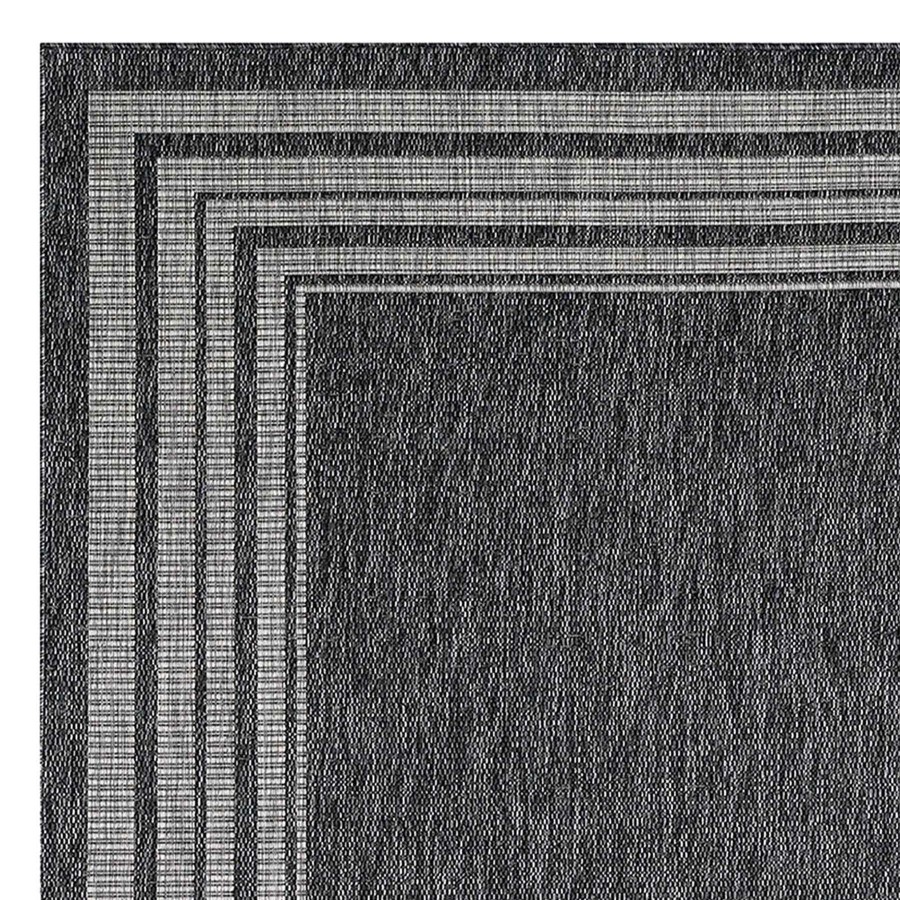 Rugs & Doormats * | Classical (E453) Avrie Amira Black Border Area Rug, 5 7