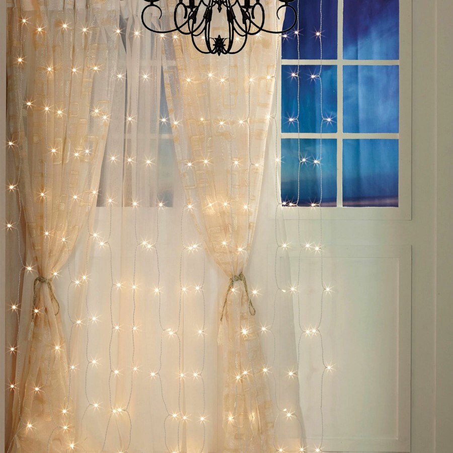 Lighting * | Fire Sale Led Curtain Light Set, 8