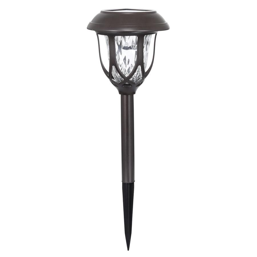 Lighting * | Exquisite Gifts 10L Led Solar Pathway Light, Oil-Rubbed Bronze