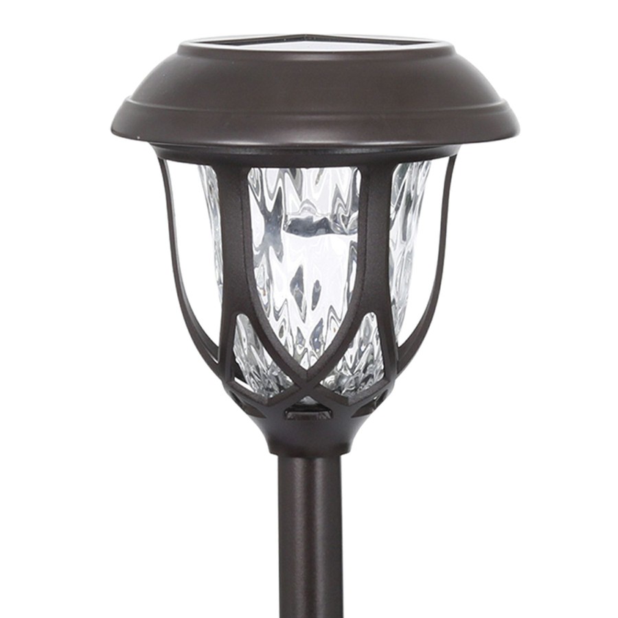 Lighting * | Exquisite Gifts 10L Led Solar Pathway Light, Oil-Rubbed Bronze