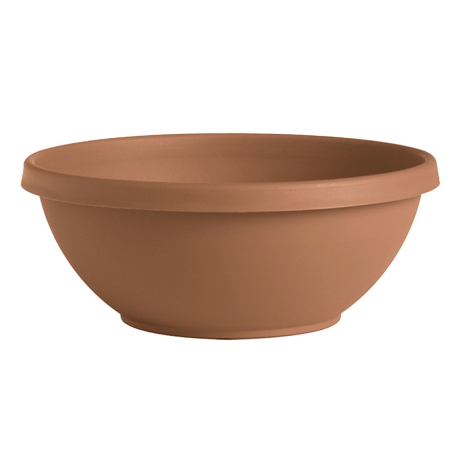 Pots & Planters * | Exquisite Gifts Terracotta Terra Living Bowl Planter, 14