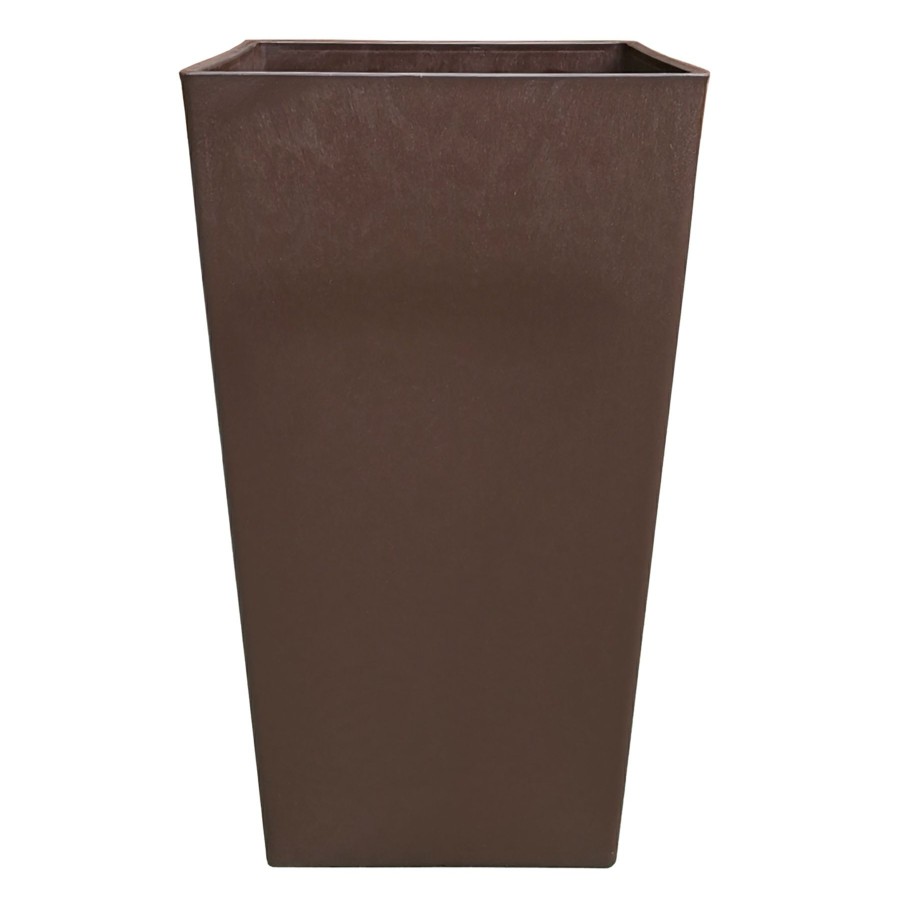 Pots & Planters * | Clearance Sale 21 Tall Square Planter- Bro