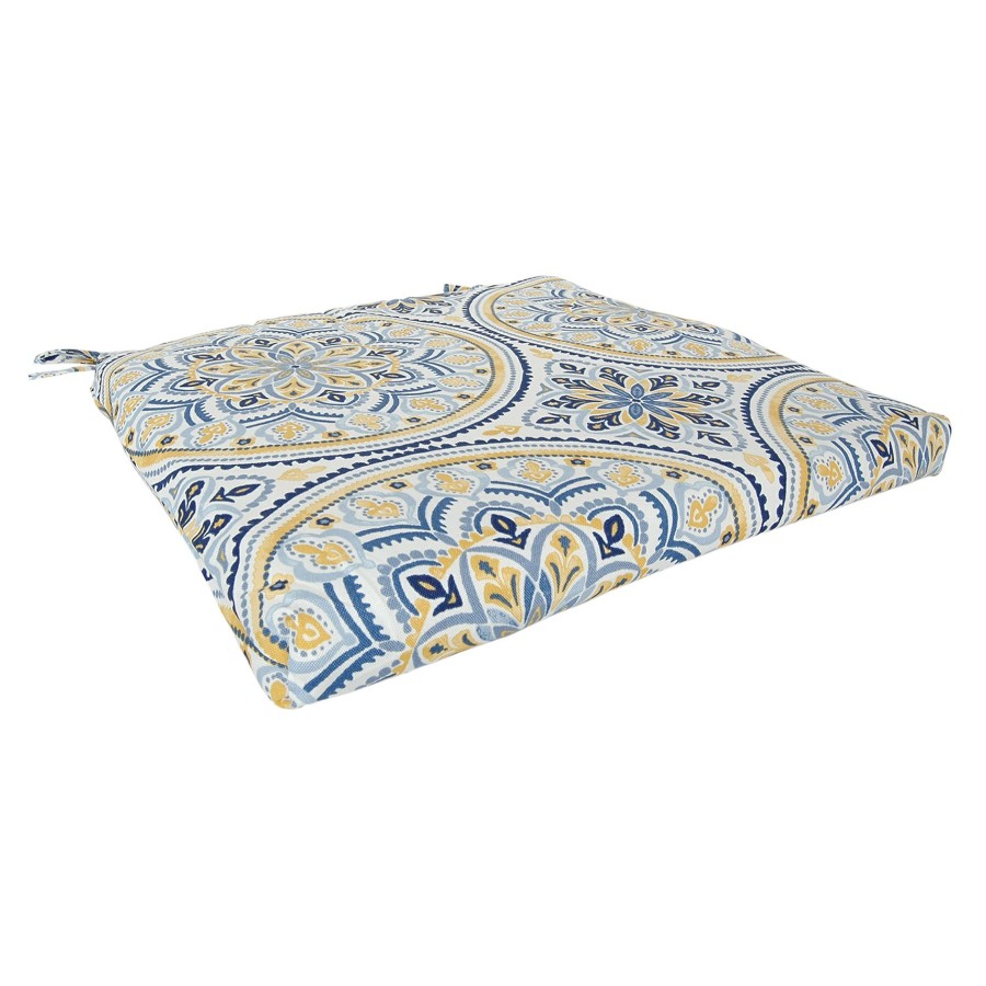 Cushions & Pillows * | Typical Style Castille Mandala Outdoor Square Seat Cushion