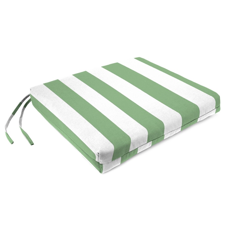 Cushions & Pillows * | Clearance Sale Aloe Awning Striped Outdoor Square Seat Cushion