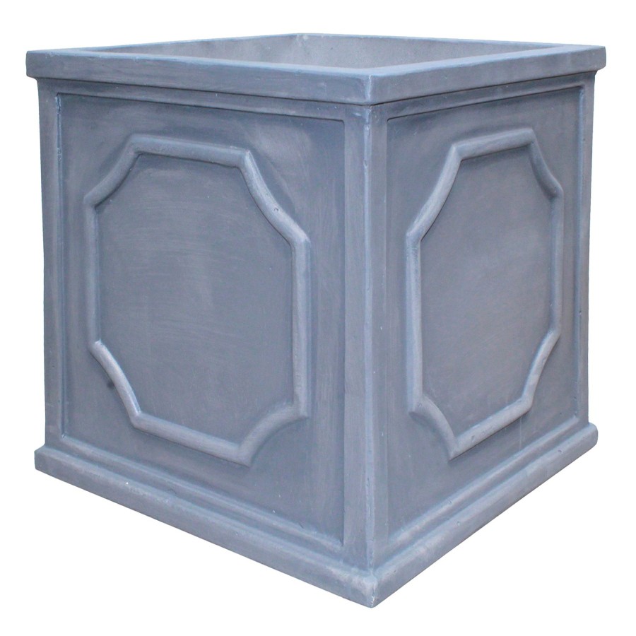 Pots & Planters * | Discount Classic Blue Square Planter, 8