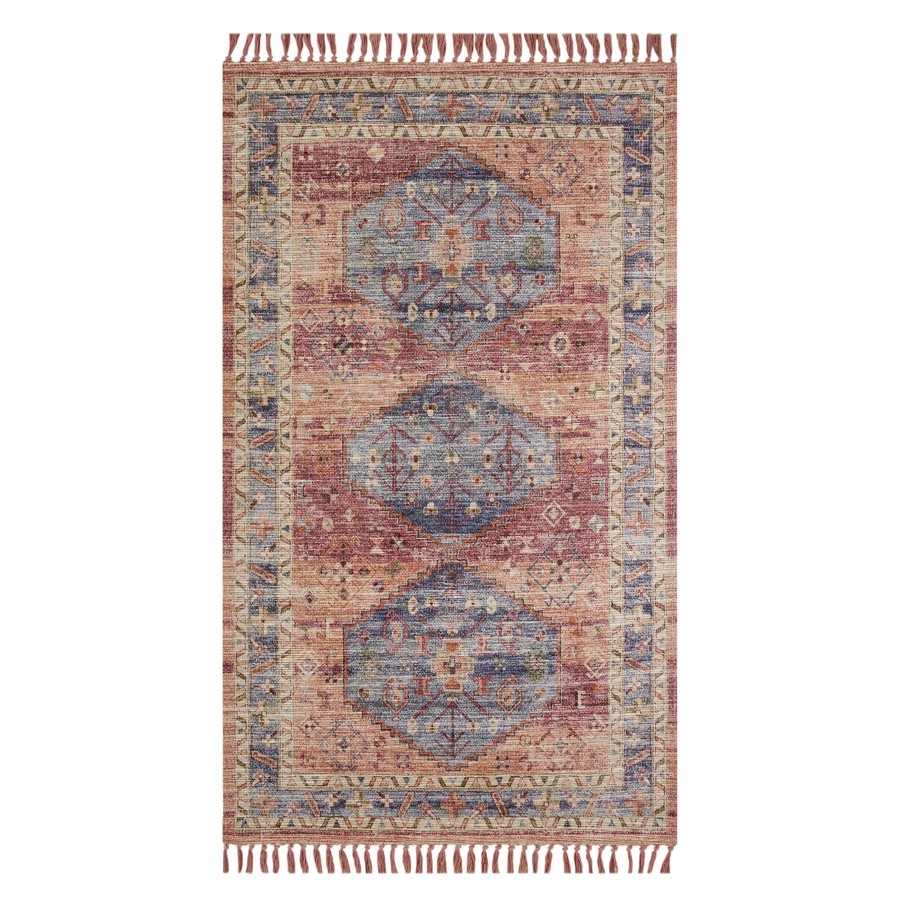 Rugs & Doormats * | Popular (E337) Carlisle Vintage Medallion Outdoor Accent Rug, 3 5