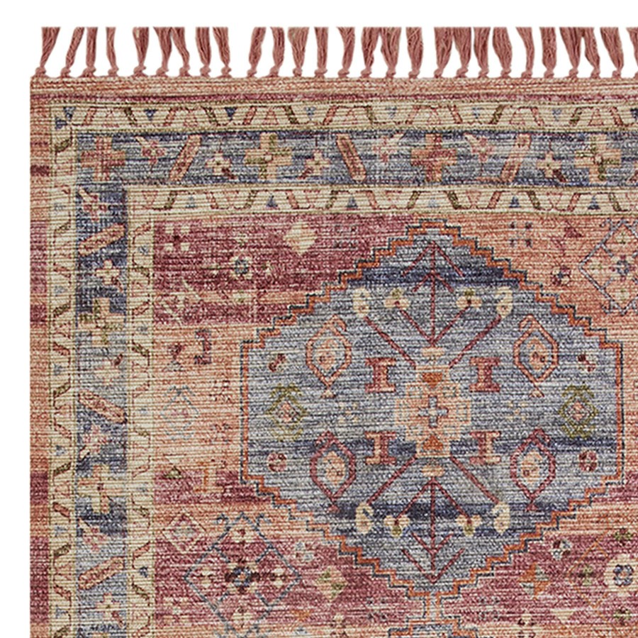 Rugs & Doormats * | Popular (E337) Carlisle Vintage Medallion Outdoor Accent Rug, 3 5