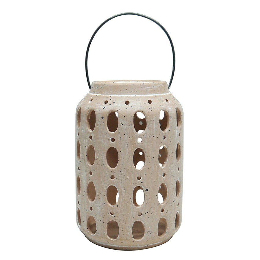 Lighting * | Gift Selection Tracey Boyd Cutout Ceramic Lantern, 8