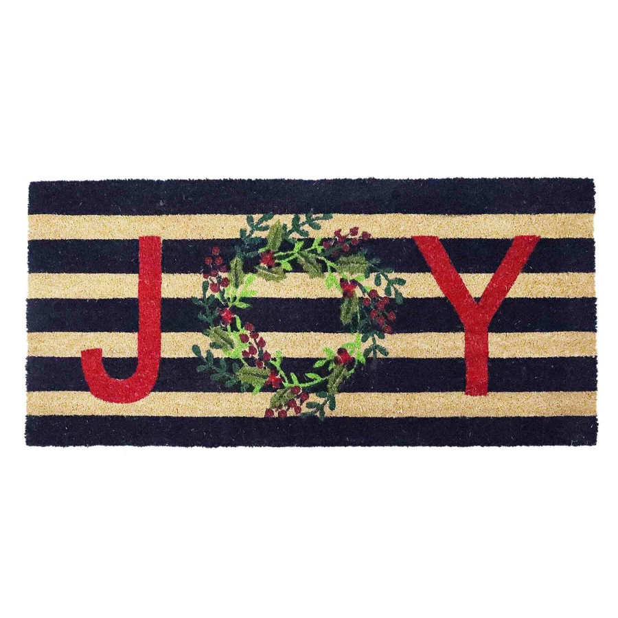 Rugs & Doormats * | Classical Joy Oversized Coir Mat, 22 47