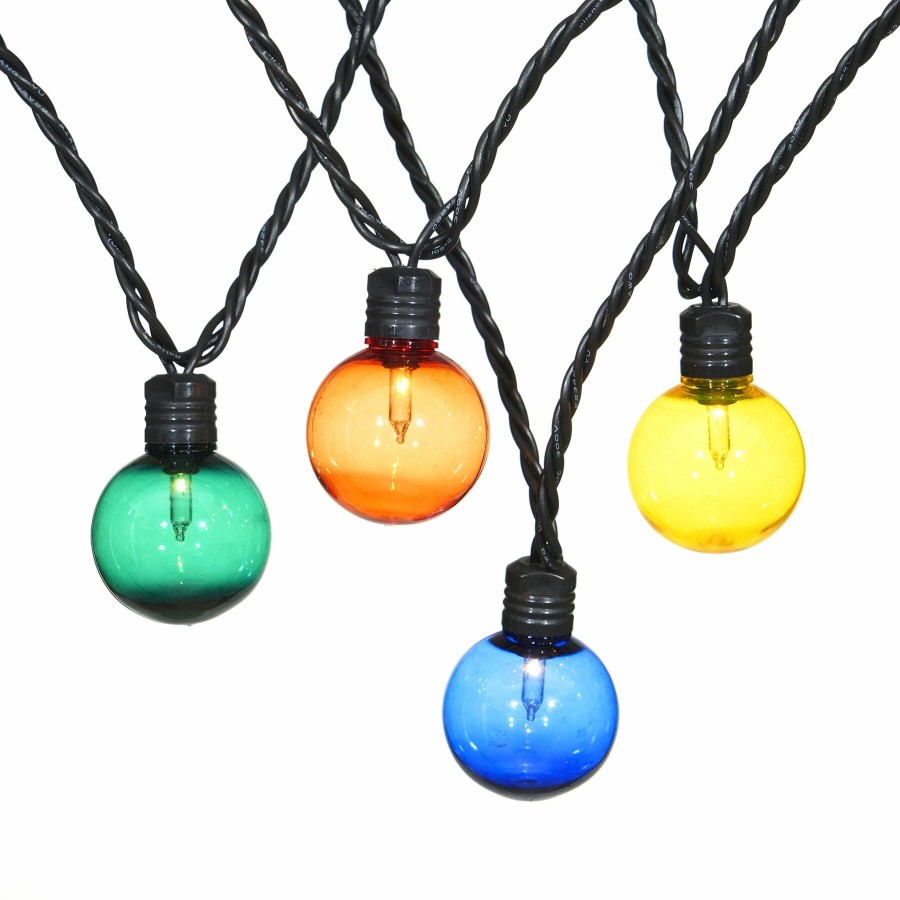 Lighting * | Discount 20-Count Multicolored Globe String Light Set