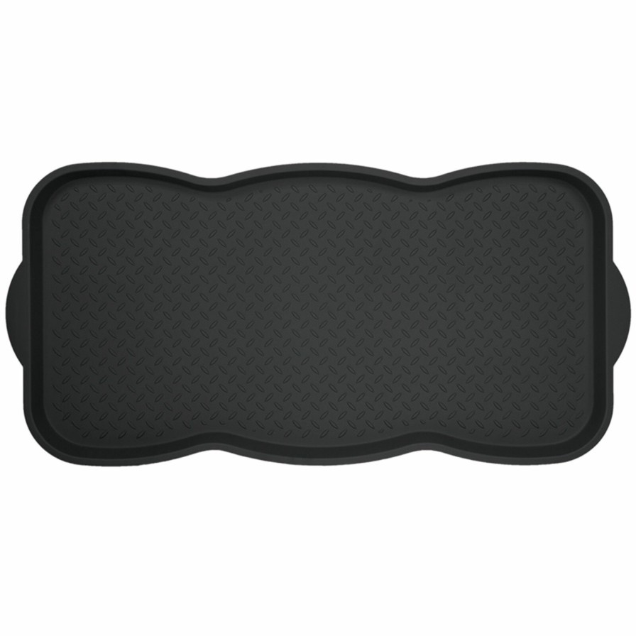 Rugs & Doormats * | Discount Onyx Black Boot Tray, 15 30