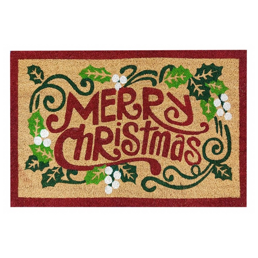 Rugs & Doormats * | Featured Merry Xmas Coir 18X30