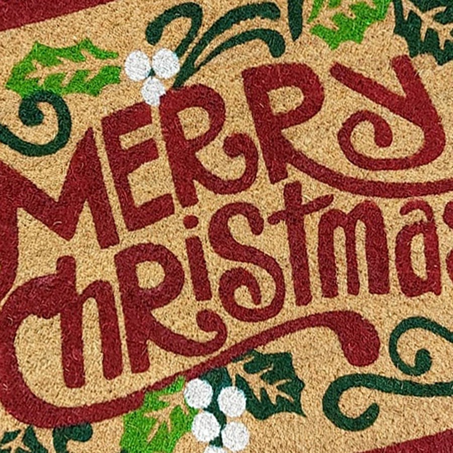 Rugs & Doormats * | Featured Merry Xmas Coir 18X30