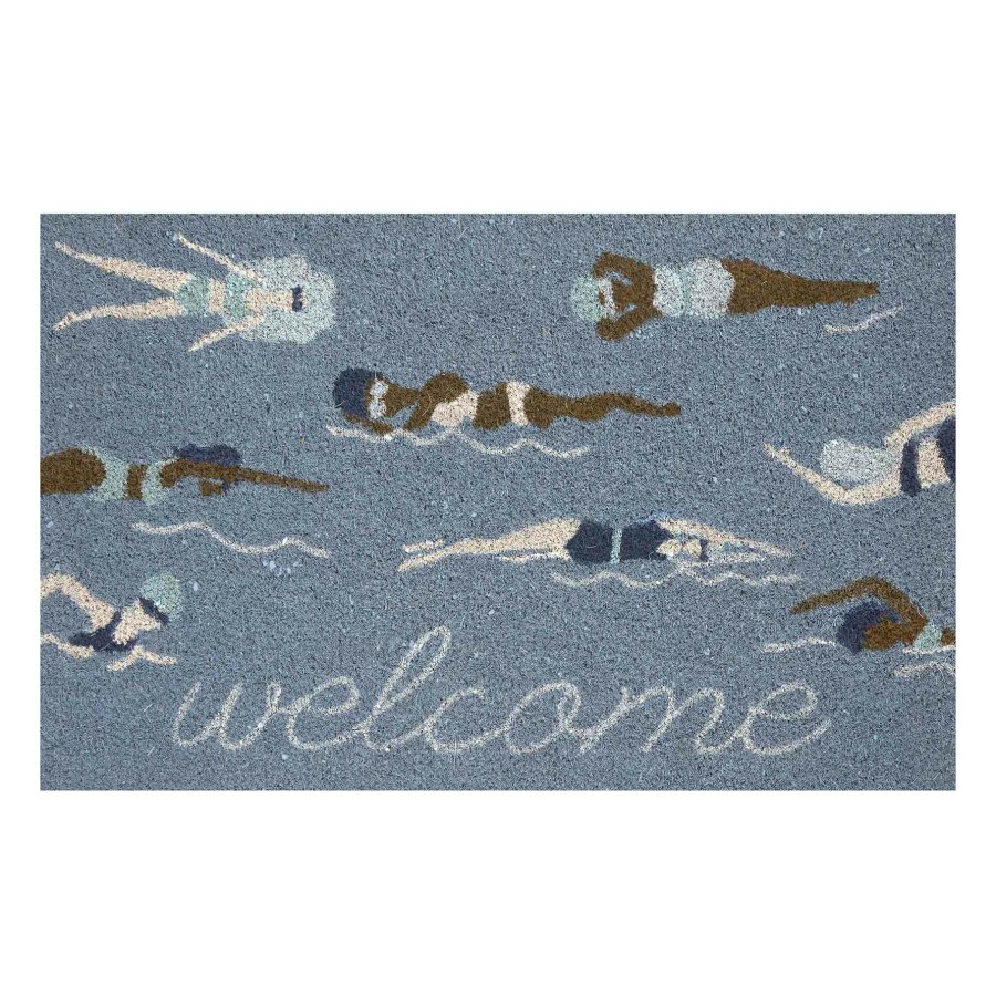 Rugs & Doormats * | Latest Ty Pennington Swimmers Welcome Coir Mat, 18 30