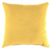 Cushions & Pillows * | Classical Butter Yellow Canvas Outdoor Throw Pillow, 16