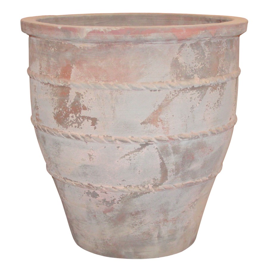 Pots & Planters * | Discount Antique Terracotta Planter, 10