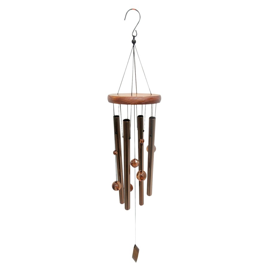 Outdoor Deacutecor * | Typical Style Wooden Wind Chime, 25