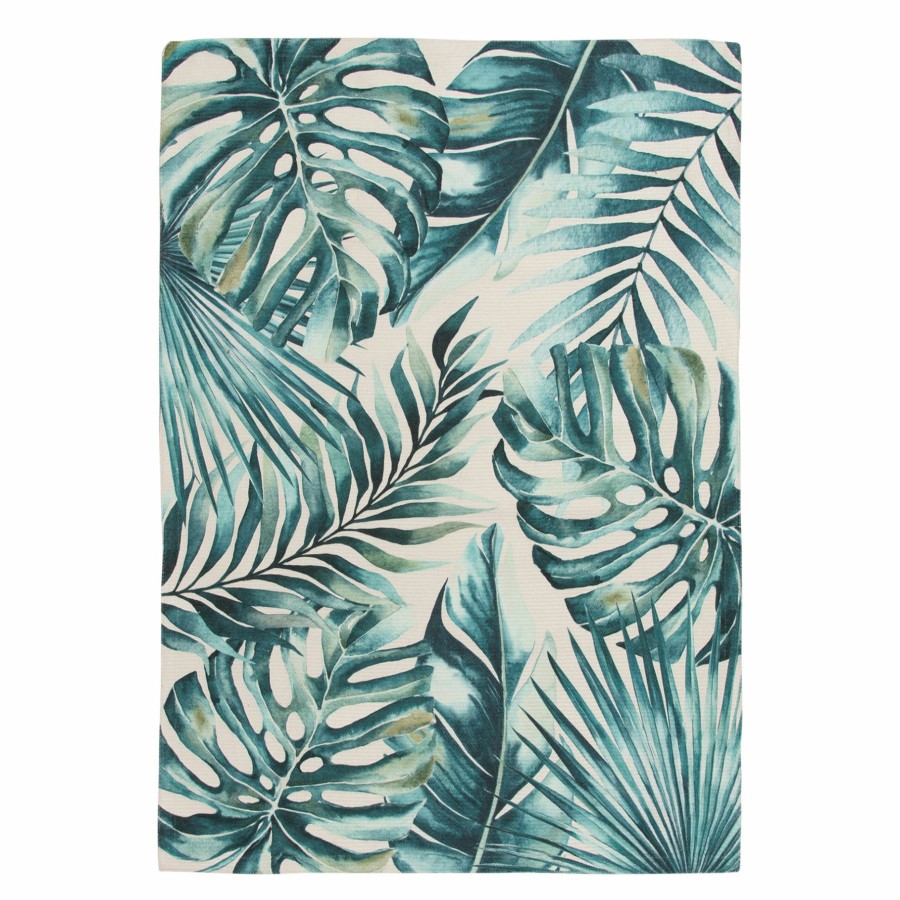 Rugs & Doormats * | Fire Sale (E443) Tracey Boyd Elevate Palm Leaf Indoor & Outdoor Area Rug, 5 7