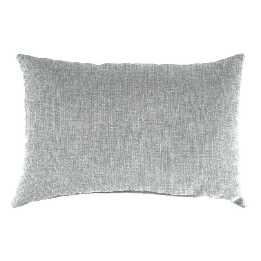 Cushions & Pillows * | Fire Sale Tahiti Silver Outdoor Lumbar Throw Pillow, 14 20