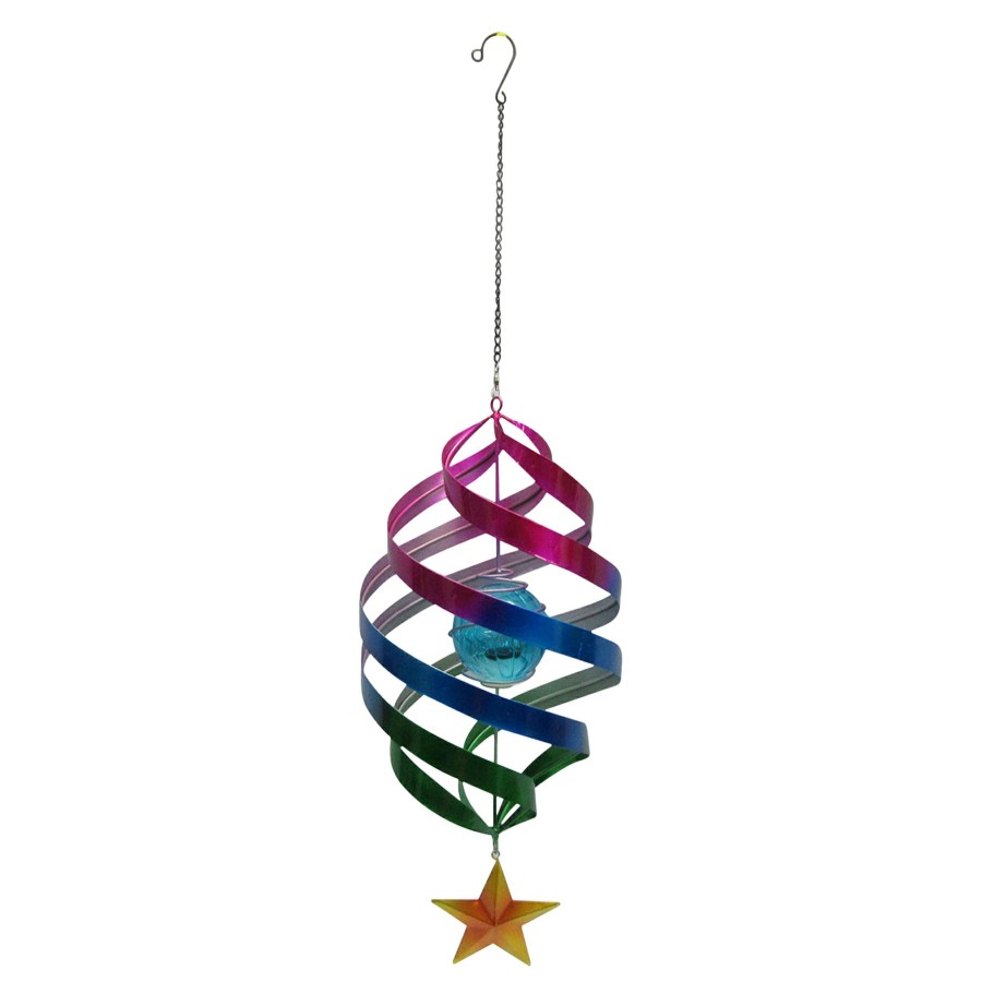 Outdoor Deacutecor * | Typical Style 16In Metal Hanging Spinner