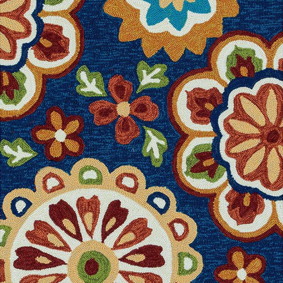 Rugs & Doormats * | Typical Style (E138) Santa Monica Multicolored Medallion Indoor & Outdoor Runner, 2 5