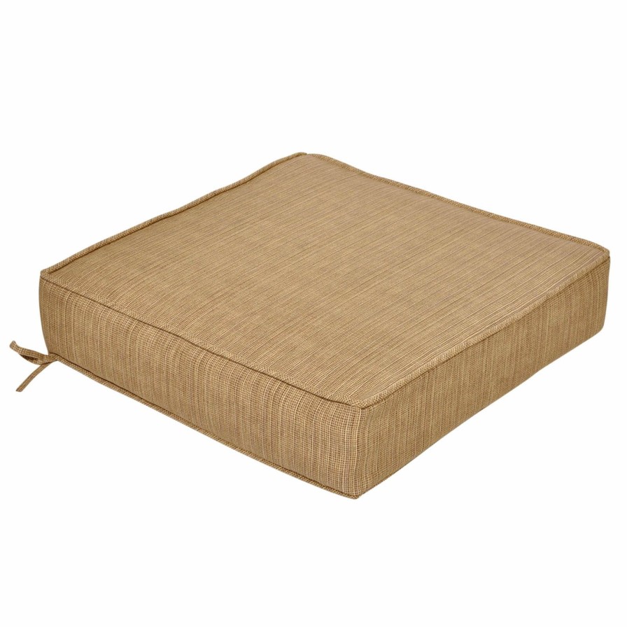 Cushions & Pillows * | Discount Tallon Birch Outdoor Gusseted Deep Seat Cushion