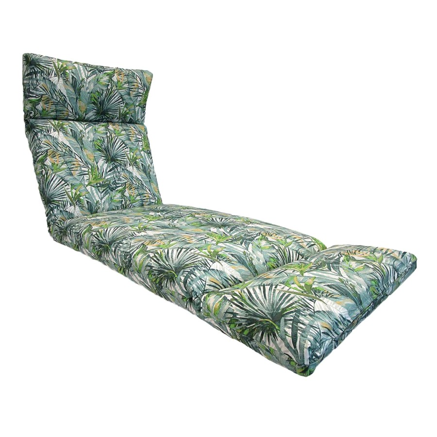 Cushions & Pillows * | Exclusive Design Sanya Blue Universal Outdoor Chaise Lounge Cushion