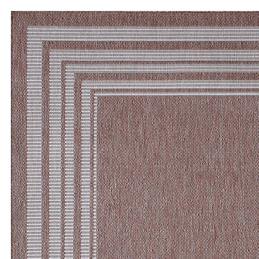 Rugs & Doormats * | Exquisite Gifts (E455) Avrie Amira Salmon Border Area Rug, 5 7