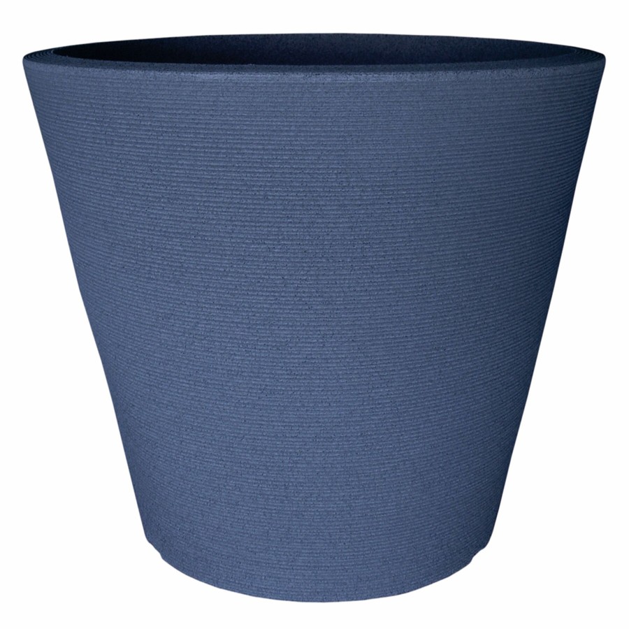 Pots & Planters * | Premium All-Weather Charcoal Grey Linea Low Planter, 20